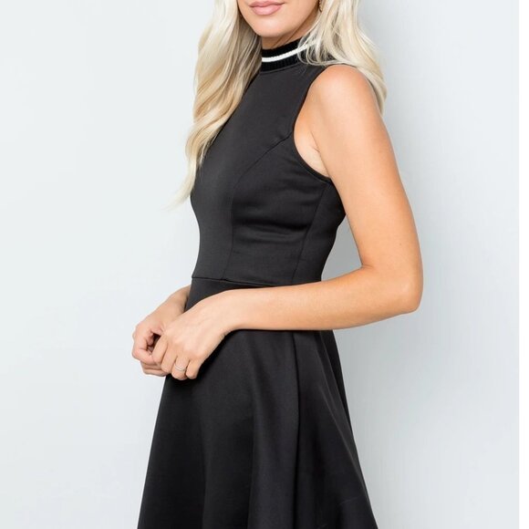 Finn & Clover Anthropologie dress. Black - Picture 2 of 6